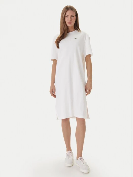 Obrázek produktu Lacoste Každodenní šaty EF2883 Écru Oversize