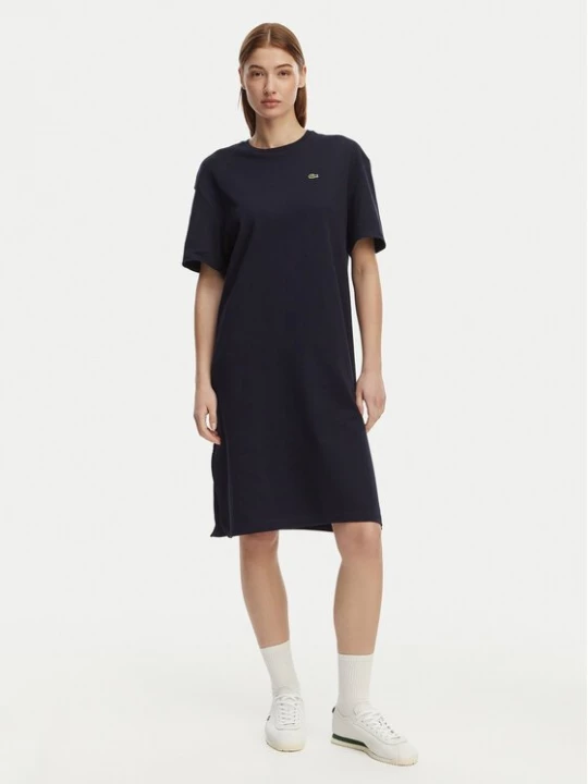 Obrázek produktu Lacoste Každodenní šaty EF2883 Tmavomodrá Oversize