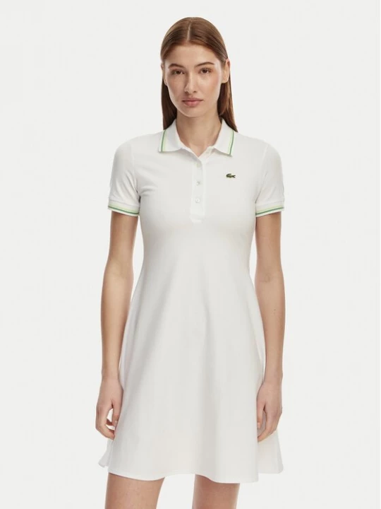 Obrázek produktu Lacoste Každodenní šaty EF5288 Bílá Regular Fit