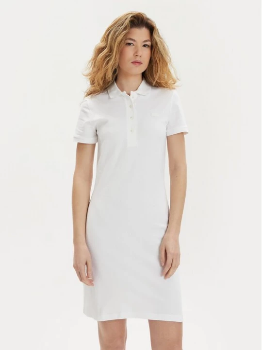 Obrázek produktu Lacoste Každodenní šaty EF5473 Bílá Slim Fit