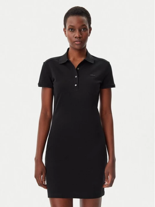 Obrázek produktu Lacoste Každodenní šaty EF5473 Černá Slim Fit