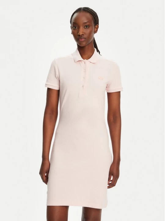 Obrázek produktu Lacoste Každodenní šaty EF5473 Růžová Slim Fit