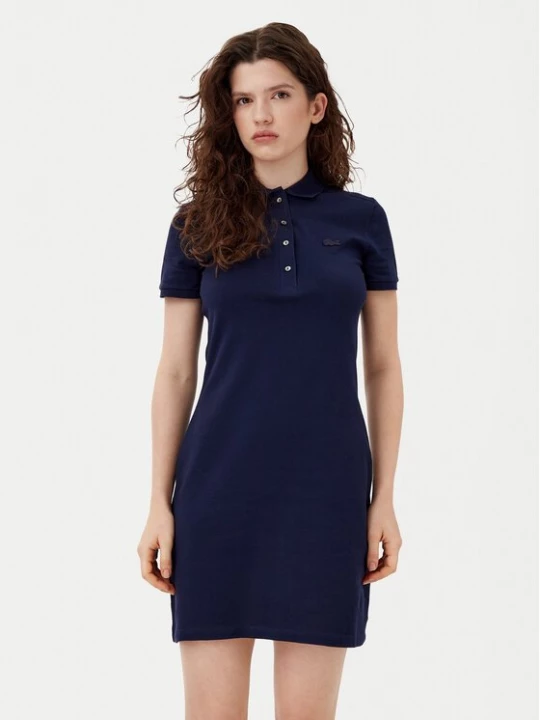 Obrázek produktu Lacoste Každodenní šaty EF5473 Tmavomodrá Slim Fit