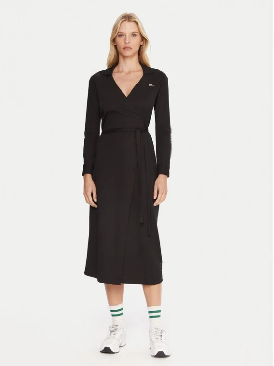 Obrázek produktu Lacoste Každodenní šaty EF6022 Černá Slim Fit