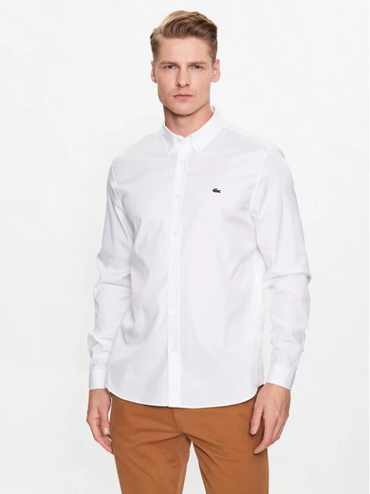 Obrázek produktu Lacoste Košile CH2933 Bílá Regular Fit