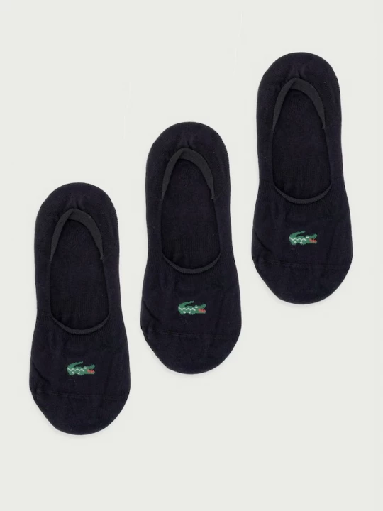 Obrázek produktu Lacoste kotníkové ponožky 3-pack černá