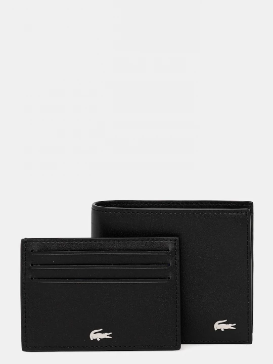 Obrázek produktu Lacoste Kožená peněženka černá