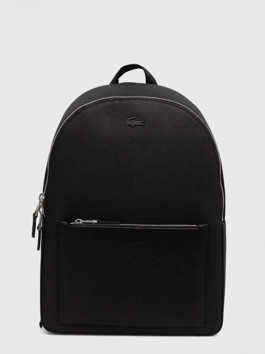 Obrázek produktu Lacoste Kožený batoh černá