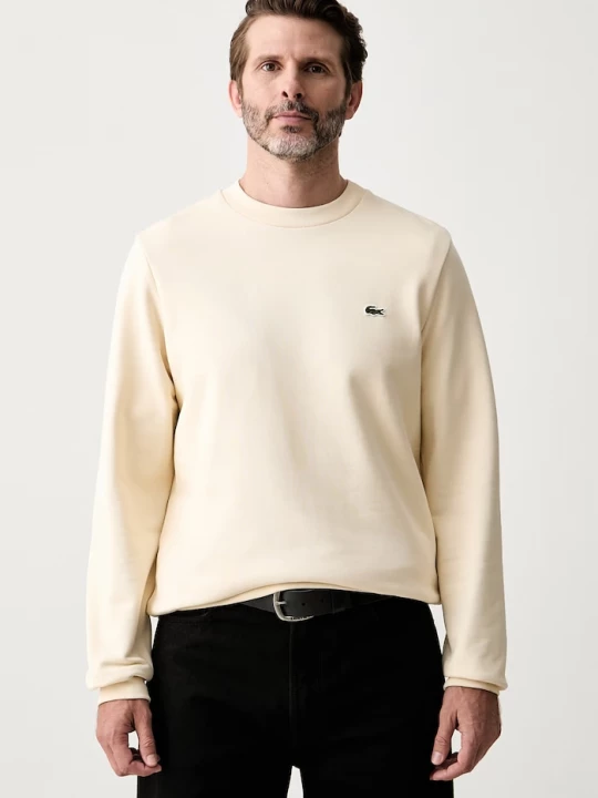 Obrázek produktu Lacoste mikina pánská bavlněná béžová