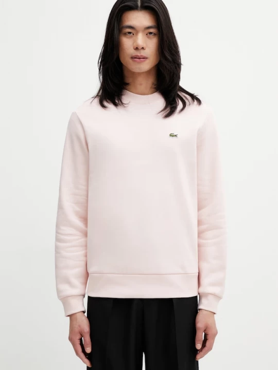 Obrázek produktu Lacoste mikina pánská bavlnou růžová
