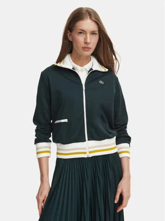 Obrázek produktu Lacoste Mikina SF5252 Tmavě zelená Regular Fit