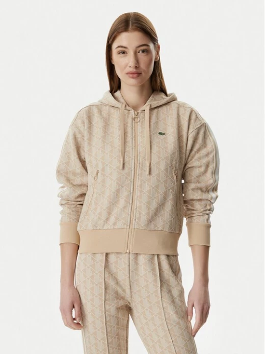 Obrázek produktu Lacoste Mikina SF7606 Světle béžová Regular Fit
