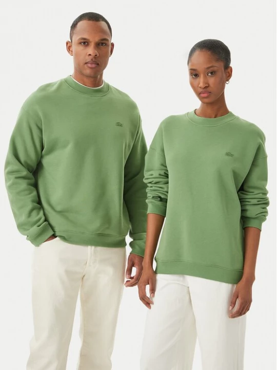 Obrázek produktu Lacoste Mikina SH7745 Světle zelená Regular Fit