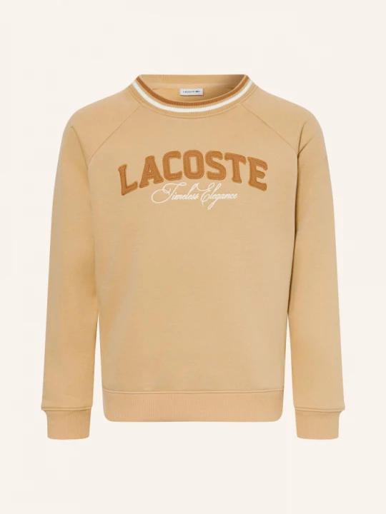 Obrázek produktu Lacoste Mikiny béžová / světle hnědá / bílá