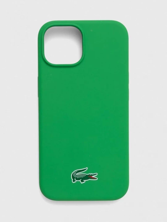 Obrázek produktu Lacoste Obal na telefon Lacoste iPhone 15 6, 1 zelená