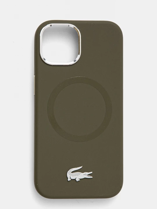 Obrázek produktu Lacoste Obal na telefon Lacoste iPhone 15 6.1 zelená