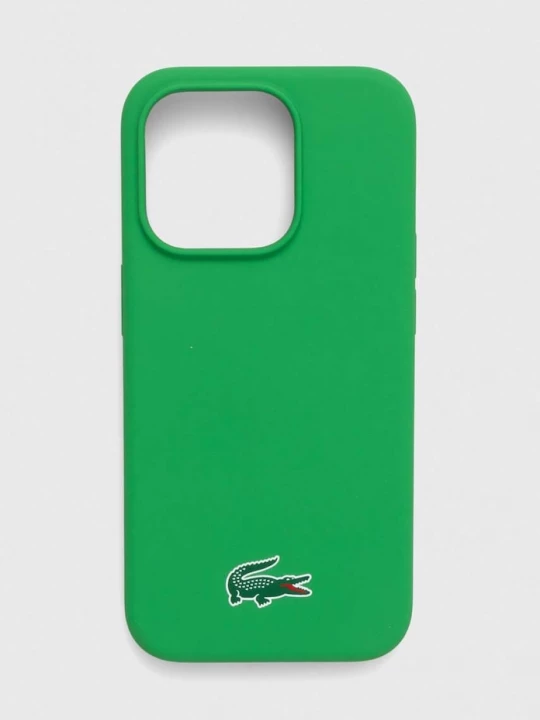 Obrázek produktu Lacoste Obal na telefon Lacoste iPhone 15 Pro 6, 1 zelená