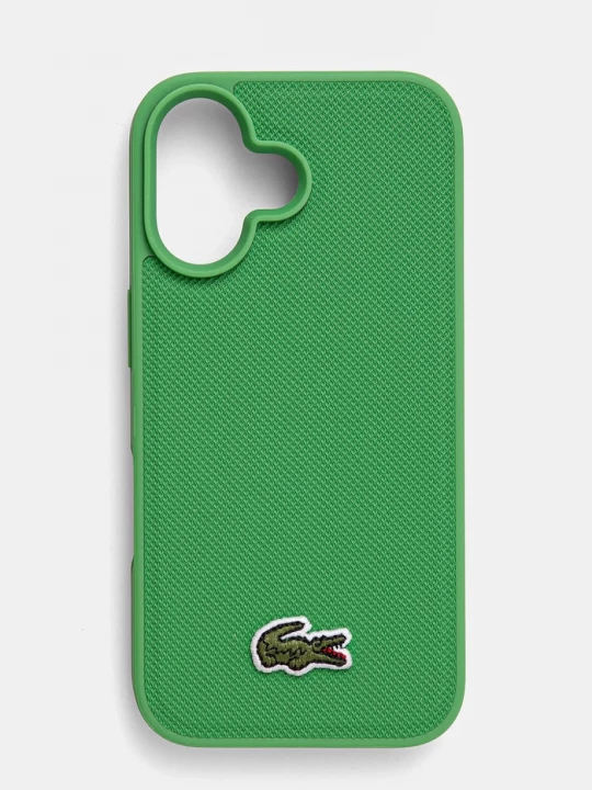 Obrázek produktu Lacoste Obal na telefon Lacoste iPhone 16 6.1 zelená