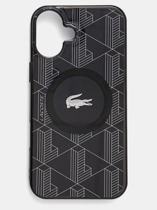 Obrázek produktu Lacoste Obal na telefon Lacoste iPhone 16 Plus 6.7 černá