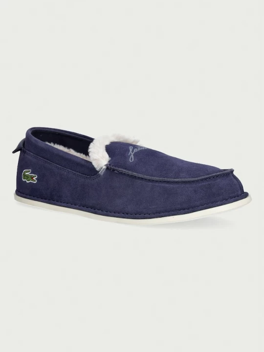 Obrázek produktu Lacoste pantofle pánské semišové AUBREY SLIPPER námořnická modř