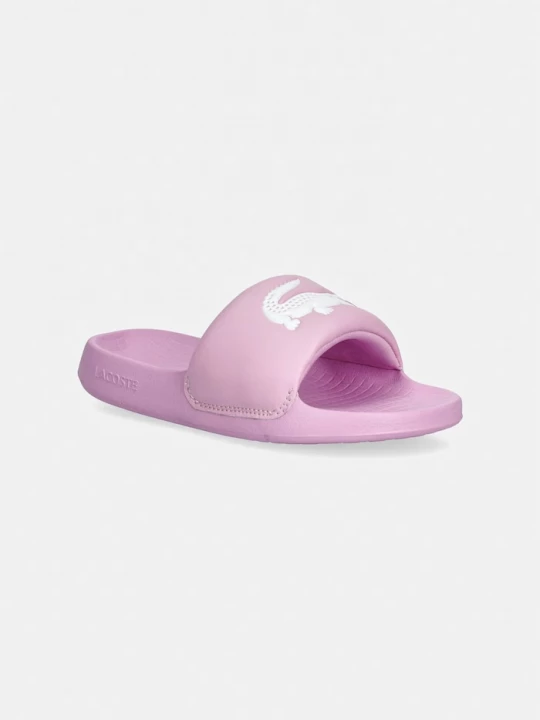 Obrázek produktu Lacoste pantofle s odkrytými prsty dětské růžová