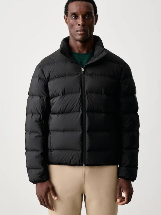 Obrázek produktu Lacoste péřová bunda pánská černá
