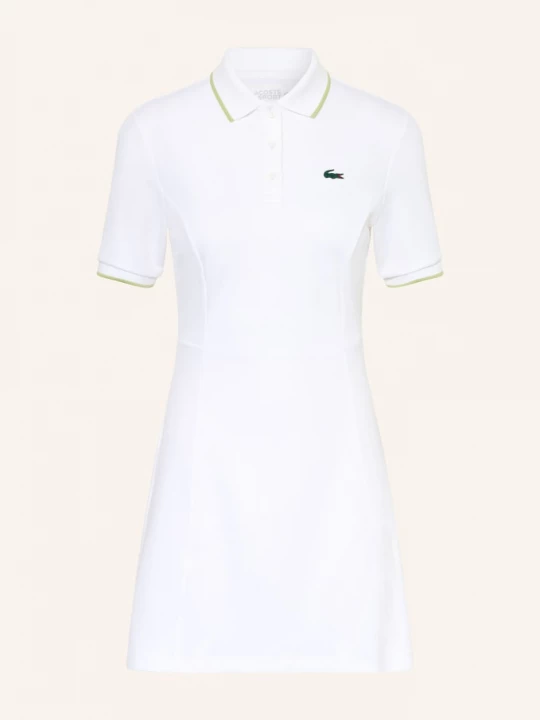 Obrázek produktu Lacoste Piqué Polo Šaty bílá