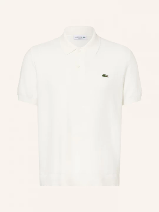 Obrázek produktu Lacoste Pletené Polo Tričko Classic Fit krémová