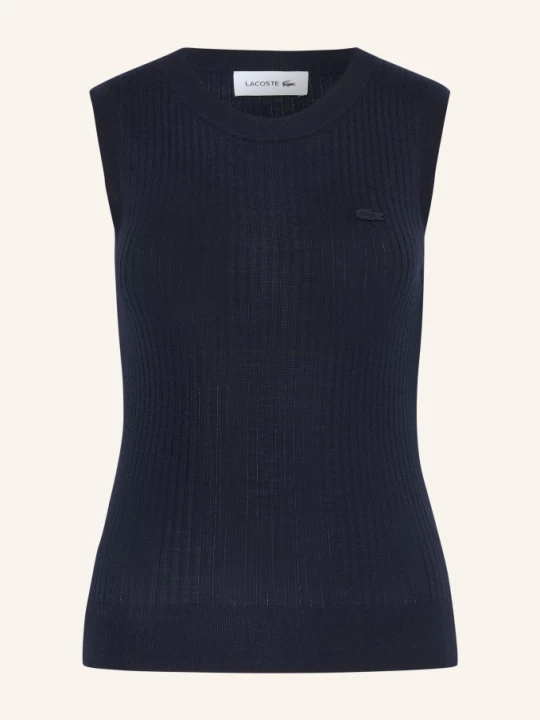Obrázek produktu Lacoste Pletený Top tmavě modrá
