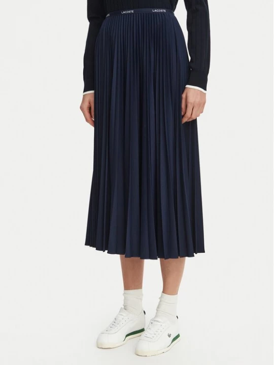 Obrázek produktu Lacoste Plisovaná sukně JF1402 Tmavomodrá Regular Fit