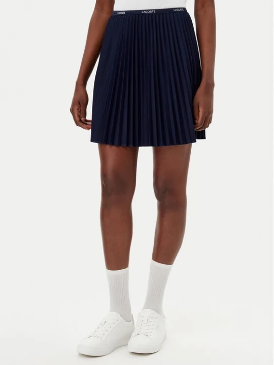 Obrázek produktu Lacoste Plisovaná sukně JF1403 Tmavomodrá Regular Fit