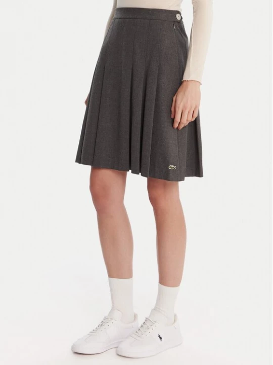 Obrázek produktu Lacoste Plisovaná sukně JF5358 Šedá Regular Fit