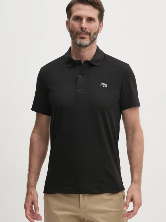 Obrázek produktu Lacoste polo pánské bavlnou černá