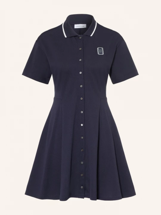 Obrázek produktu Lacoste Polo Šaty Z Piké tmavě modrá / bílá