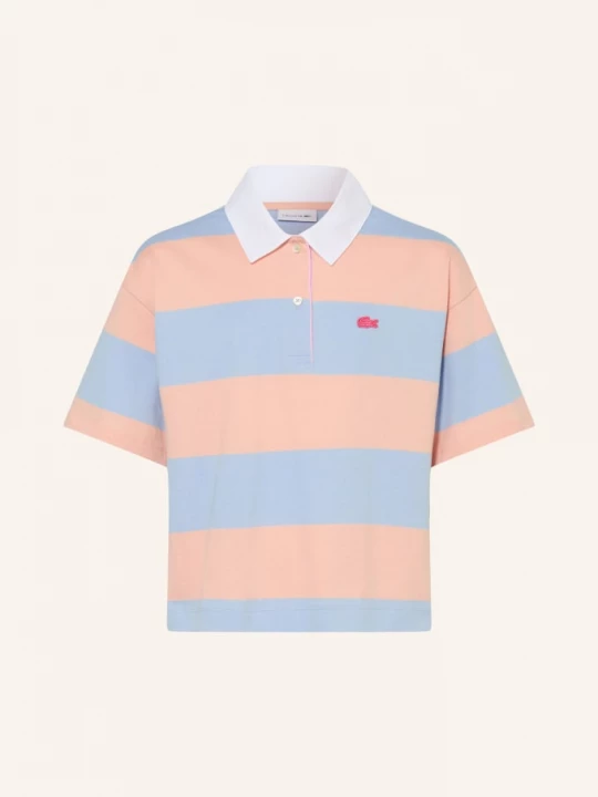 Obrázek produktu Lacoste Polo Tričko Z Džerzeje tmavě modrá / lososová