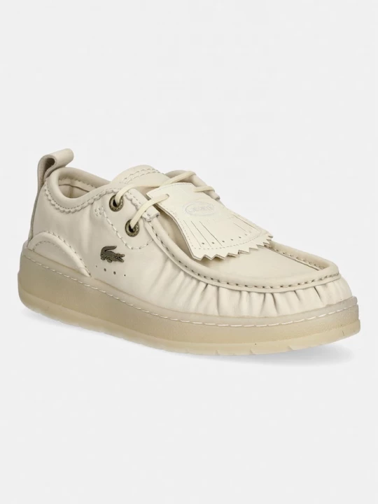 Obrázek produktu Lacoste polobotky dámské kožené Umpire WMN Sneakers béžová