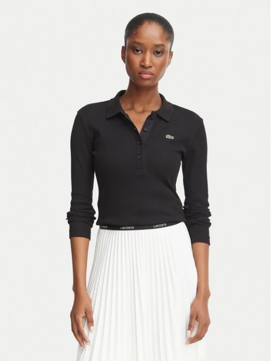 Obrázek produktu Lacoste Polokošile DF5281 Černá Slim Fit
