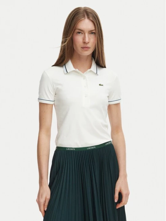 Obrázek produktu Lacoste Polokošile DF5284 Krémová Slim Fit