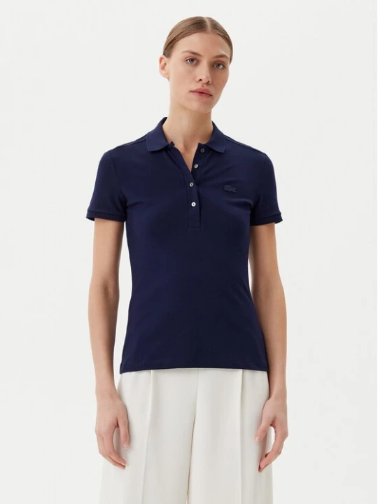 Obrázek produktu Lacoste Polokošile PF5462 Tmavomodrá Slim Fit