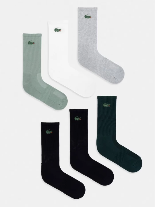 Obrázek produktu Lacoste ponožky 6-pack zelená