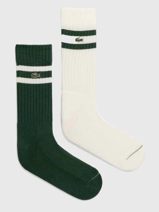 Obrázek produktu Lacoste Ponožky Lacoste 2-pack zelená