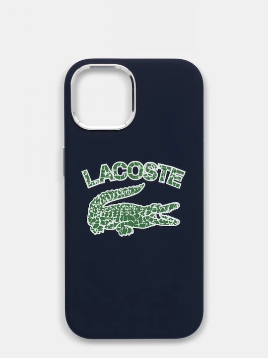 Obrázek produktu Lacoste pouzdro na telefon iPhone 15 / 14 / 13 námořnická modř
