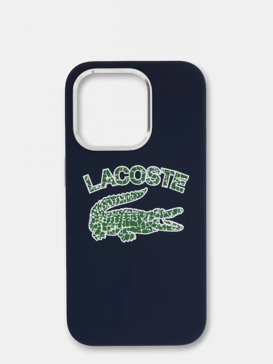 Obrázek produktu Lacoste pouzdro na telefon iPhone 15 Pro námořnická modř
