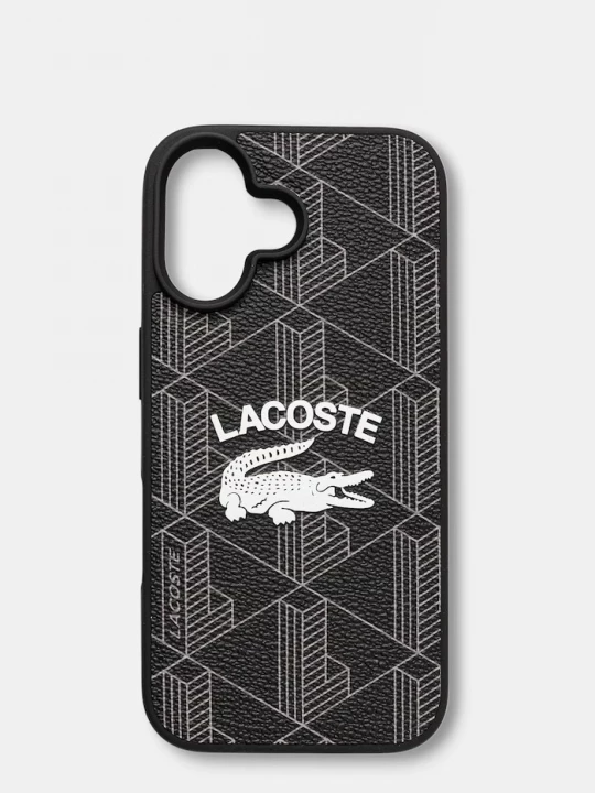 Obrázek produktu Lacoste pouzdro na telefon iPhone 16 černá