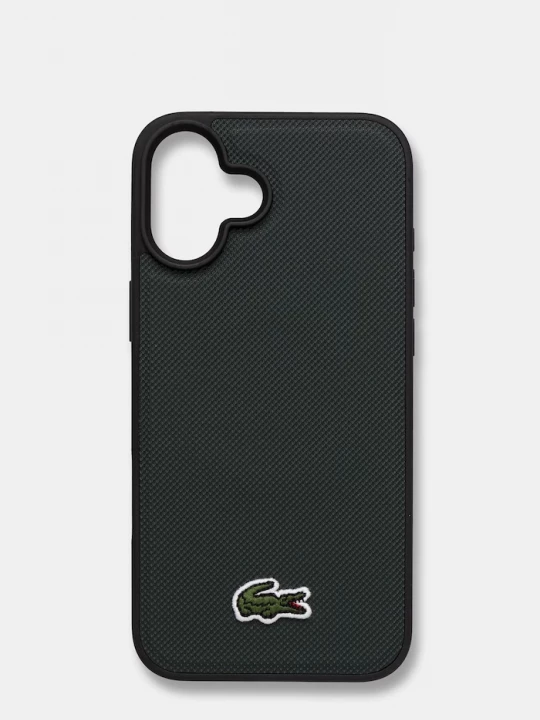 Obrázek produktu Lacoste pouzdro na telefon iPhone 16 Plus zelená