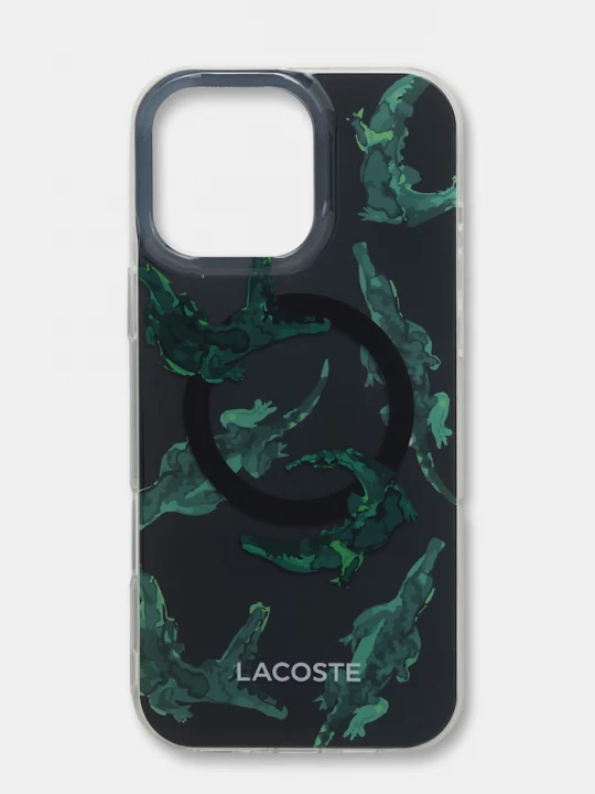 Obrázek produktu Lacoste pouzdro na telefon iPhone 16 Pro Max černá