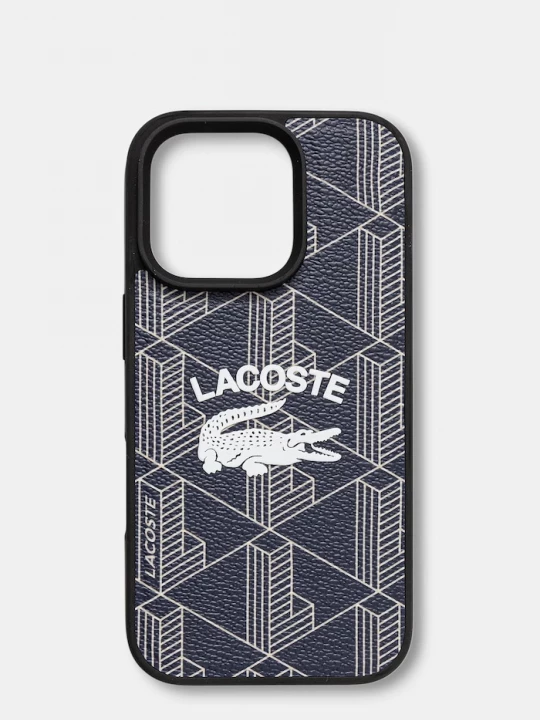 Obrázek produktu Lacoste pouzdro na telefon iPhone 16 Pro námořnická modř