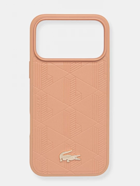 Obrázek produktu Lacoste pouzdro na telefon iPhone 17 Pro Max oranžová