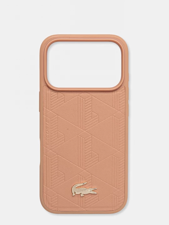 Obrázek produktu Lacoste pouzdro na telefon iPhone 17 Pro oranžová
