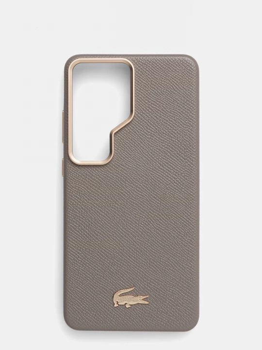 Obrázek produktu Lacoste pouzdro na telefon z imitace kůže Samsung Galaxy S26 Ultra béžová